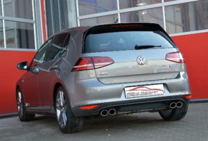 Friedrich Motorsport Duplex Endrohrsystem für VW Golf 7 GTD 2.0l TDI 135kW 13-