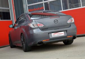 Friedrich Motorsport Duplex Sportauspuff für Mazda 6 GH Limousine Sport 2.0l MZR