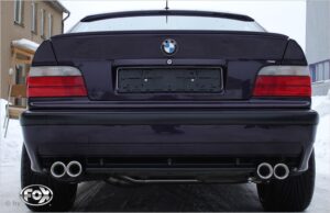 Fox Duplex Auspuff Sportauspuff für BMW E36 M3 3.2l 236kW