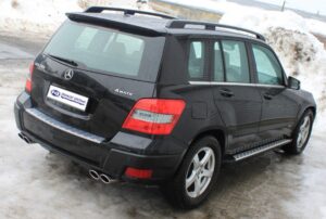 Fox Duplex Auspuff Sportauspuff Komplettanlage für Mercedes GLK X204 3.0l 170kW