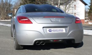 Fox Auspuff Sportauspuff Endschalldämpfer für Peugeot RCZ 1.6l 147kW