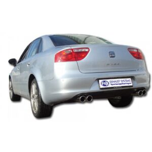 Fox Auspuff Sportauspuff Duplex Komplettanlage für Seat Exeo - 3R 1.6l 75kW 1.8l