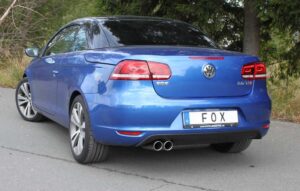 Fox Auspuff Sportauspuff Komplettanlage für VW Eos 1F - Facelift 2.0l TFSI