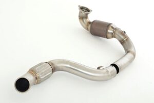 Friedrich Motorsport 76mm Downpipe 200 Zellen HJS Sport Kat für Mercedes W176