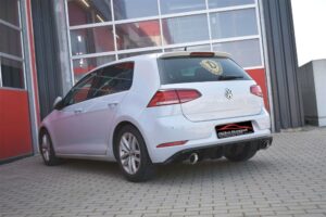 Friedrich Motorsport Gruppe A Duplex Sportauspuff Anlage für VW Golf VII 1.4 TSI 961453BGLD-X