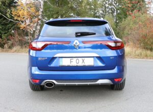 Fox Auspuff Sportauspuff Komplettanlage für Renault Megane 4 Grandtour 1 6 151kW