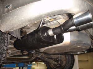 Fox Duplex Auspuff Sportauspuff Sportendschalldämpfer für Opel Vectra B J96