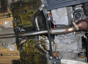 Fox Verbindungsrohr Vorschalldämpfer / Kat für Opel Corsa E OPC 1.6l 152kW