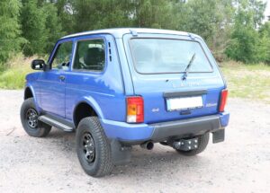 Fox Auspuff Sportauspuff Sportendschalldämpfer für Lada Niva 4x4 Urban 1.6l 61kW