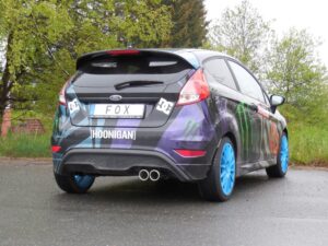 Fox Auspuff Sportauspuff Sportendschalldämpfer für Ford Fiesta VII ST200 1