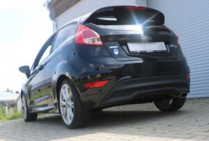 Fox Auspuff Sportauspuff Komplettanlage für Ford Fiesta 7 Fiesta 7 Sport 1.0l FO013031-671E-KO