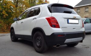 Fox Duplex Auspuff Sportauspuff Komplettanlage für Chevrolet Trax 4x4 1.4l 103kW