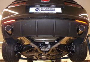 Fox Duplex Auspuff Sportauspuff Komplettanlage für Chevrolet Camaro 3