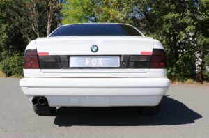 Fox Auspuff Sportauspuff Komplettanlage für BMW E34 525i/530i 2.5l 141kW 3.0l