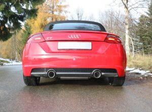 Fox Duplex Auspuff Sportauspuff Komplettanlage für Audi TT FV3 Frontantrieb/ 2