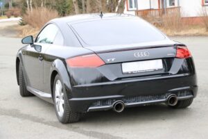 Fox Duplex Auspuff Sportauspuff Komplettanlage für Audi TT FV3 quattro 2.0l