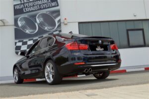 Streetbeast Sportauspuff 76mm mit Soundgenerator für BMW 4er F32 F33 F36 Coupe