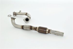 Friedrich Motorsport 3 Zoll 76mm Downpipe + 200 Zellen Kat für Opel Signum 2003-