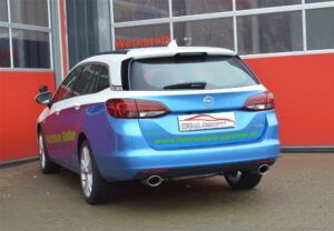 Friedrich Motorsport Gruppe A Duplex Sportauspuff Anlage für Opel Astra K Sports 991186A-X