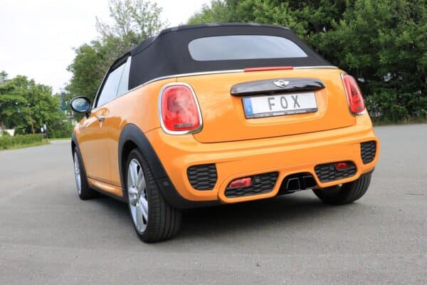 Fox Auspuff Sportauspuff Endschalldämpfer für Mini Cooper S F55/56/57 2