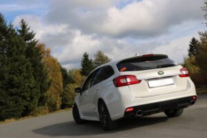 Fox Duplex Auspuff Sportauspuff Komplettanlage für Subaru Levorg 1.6l 125kW