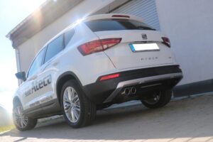 Fox Auspuff Sportauspuff Sportendschalldämpfer für Seat Ateca 4x4 5FP 2