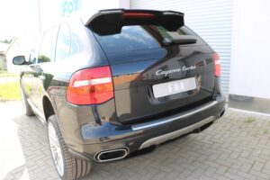 Fox Duplex Auspuff Sportauspuff für Porsche Cayenne für Facelift 4.5l S 250kW