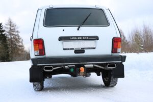 Fox Duplex Auspuff Sportauspuff Endschalldämpfer für Lada Niva 4x4 1.6l 61kW