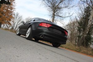 Fox Duplex Auspuff Sportauspuff Endschalldämpfer für Audi A7 quattro 4G 3.0l