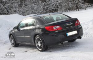 Fox Duplex Auspuff Sportauspuff Endschalldämpfer für Chrysler Sebring JS 2