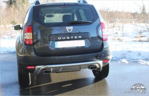 Fox Duplex Auspuff Sportauspuff Endschalldämpfer für Dacia Duster 4x4 1.5l D DC030055-671