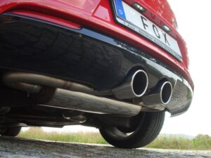 Fox Auspuff Sportauspuff für VW Golf VI R 4motion 2.0l 199kW ohne Klappe