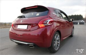 Fox Auspuff Sportauspuff Komplettanlage für Peugeot 208 GTI 1.6l 147kW