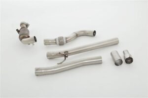 Friedrich Motorsport 70mm Downpipe mit HJS Sport-Kat für VW Golf V VW Eos ab 06