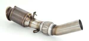 Friedrich Motorsport 76mm Downpipe mit 200 Zellen HJS Sport-Kat für BMW 4er F32