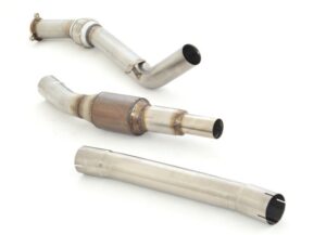 Friedrich Motorsport 70mm Downpipe mit 200 Zellen HJS Sport-Kat für VW Passat 3B