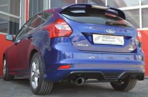 Friedrich Motorsport Auspuff Sportauspuff Endschalldämpfer für Ford Focus 3 DYB 921202-X