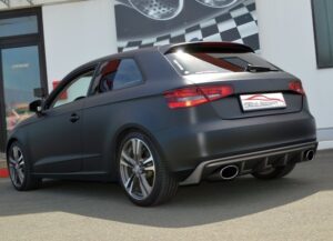 Friedrich Motorsport Gruppe A Duplex Sportauspuff Anlage für Audi A3 8V 3-Türer 991050-X