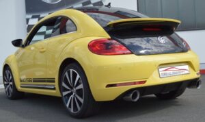 Friedrich Motorsport 76mm Duplex Auspuff Sportauspuff Anlage für VW Beetle 5C