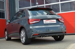 Friedrich Motorsport Gruppe A Sportauspuff Auspuff Anlage für Audi A1 +Sportback