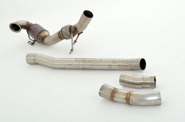 Friedrich Motorsport 76mm Downpipe mit HJS Sport Kat.für Audi TTS 8S Quattro 2.0 981004S-X3-DPKAHJS