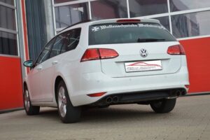 Friedrich Motorsport Duplex Sportauspuff Auspuff für VW Golf VII Variant 1.2 TSI