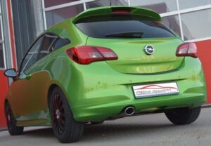 Friedrich Motorsport Sportauspuff Auspuff für Opel Corsa E 1.2l 51kW / 1.4l 66kW