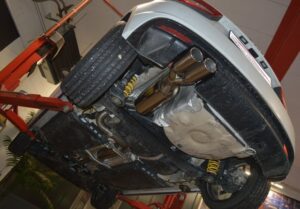 Friedrich Motorsport 70mm Sportauspuff Auspuff Anlage für Audi A1 und Sportback