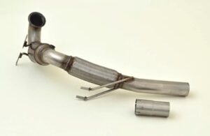 Friedrich Motorsport 76mm Downpipe mit Sport-Kat.für Skoda Octavia 5E ab 2013