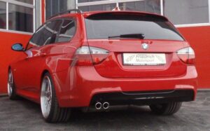 Friedrich Motorsport 70mm Auspuff Sportauspuff für BMW E91 03/07-12 Touring 325i