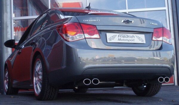 Friedrich Motorsport Gruppe A Duplex Sportauspuff Anlage für Chevrolet Cruze 990906B-x