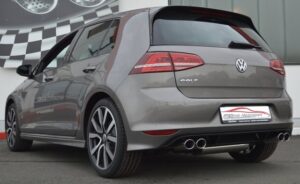 Friedrich Motorsport Gruppe A Duplex Sportauspuff Anlage für VW Golf 7 1.4l TSI