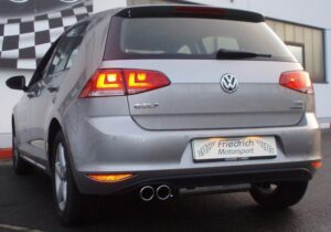 Friedrich Motorsport Sportauspuff für VW Golf VII 12- Frontantrieb 1.6l TDI 77kW